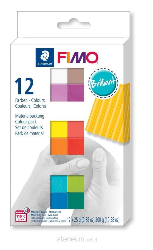 Staedtler  Fimo Soft 12x25g Brillante Farben 4007817053416