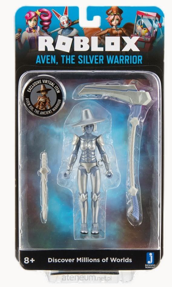 TM Toys  Roblox - Figur Aven, The Silver Warrior 191726379287