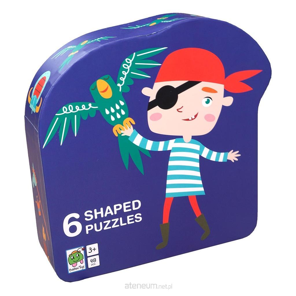 Barbo Toys  Puzzle für Kinder in einer dekorativen Piratenbox 5704976058526