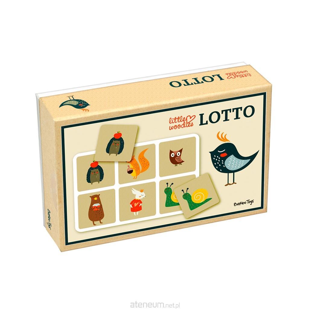 Barbo Toys  Lotto-Brettspiel für Kinder Little Woodies 5704976054085