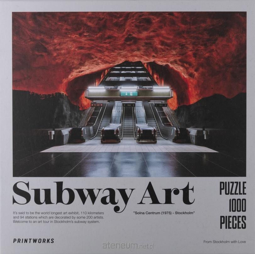 PRINTWORKS  Puzzle 1000 Subway Art Fire 7350108172301