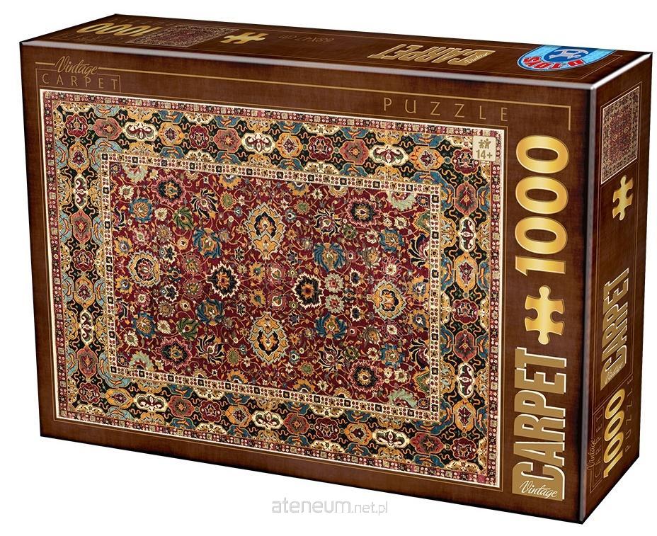 D-Toys  Puzzle 1000 Alter Teppich 5947502876908