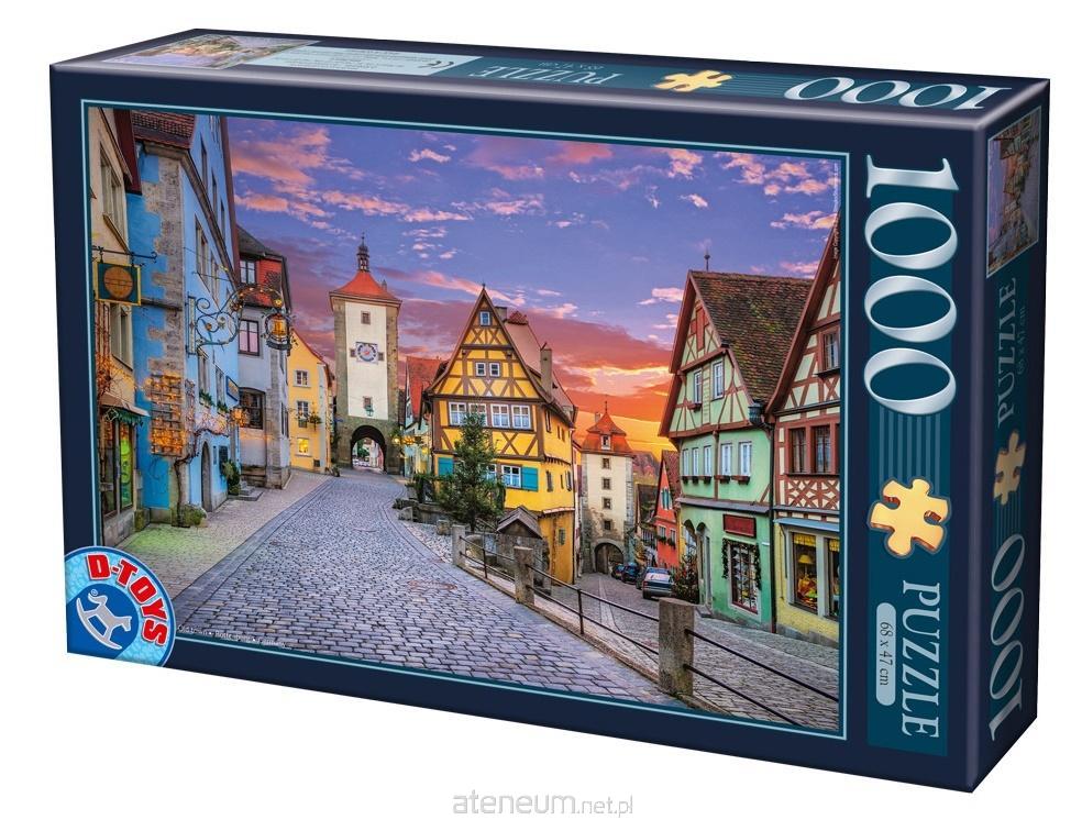 D-Toys  Puzzle 1000 Deutschland, Rottenburg 5947502874737