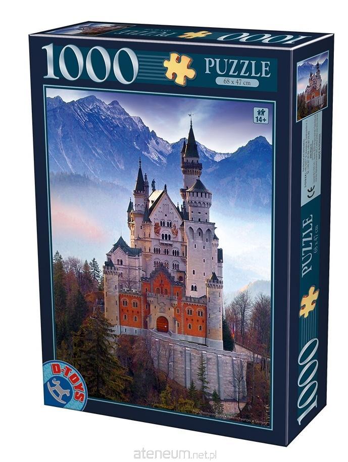 D-Toys  Puzzle 1000 Deutschland, Schloss Neuschwanstein 5947502875963