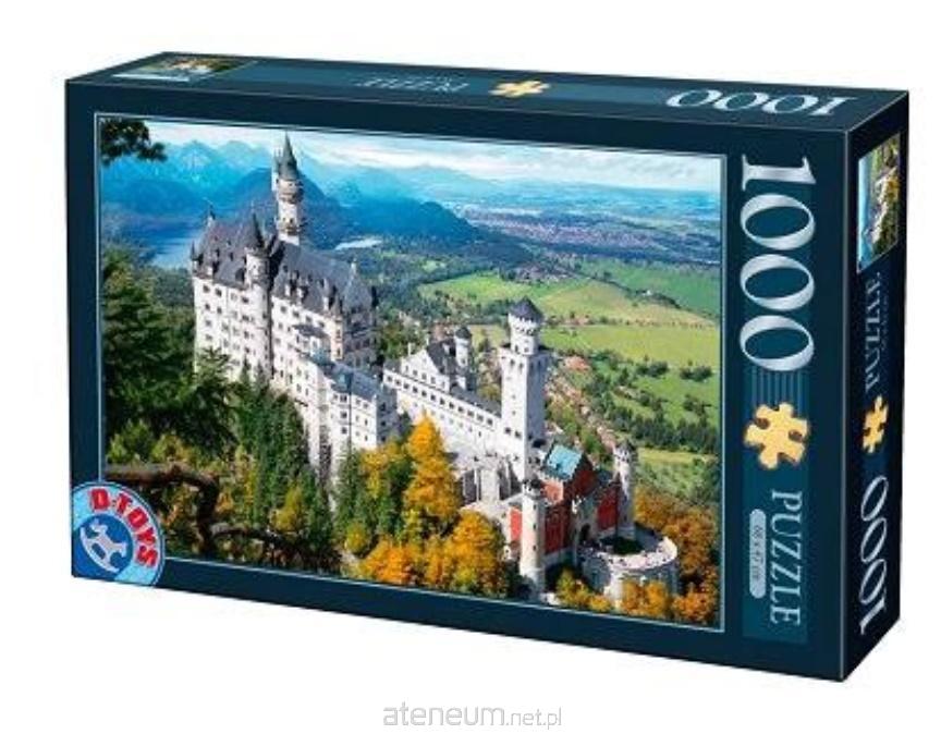 D-Toys  Puzzle 1000 Deutschland, Schloss Neuschwanstein 5947502870654