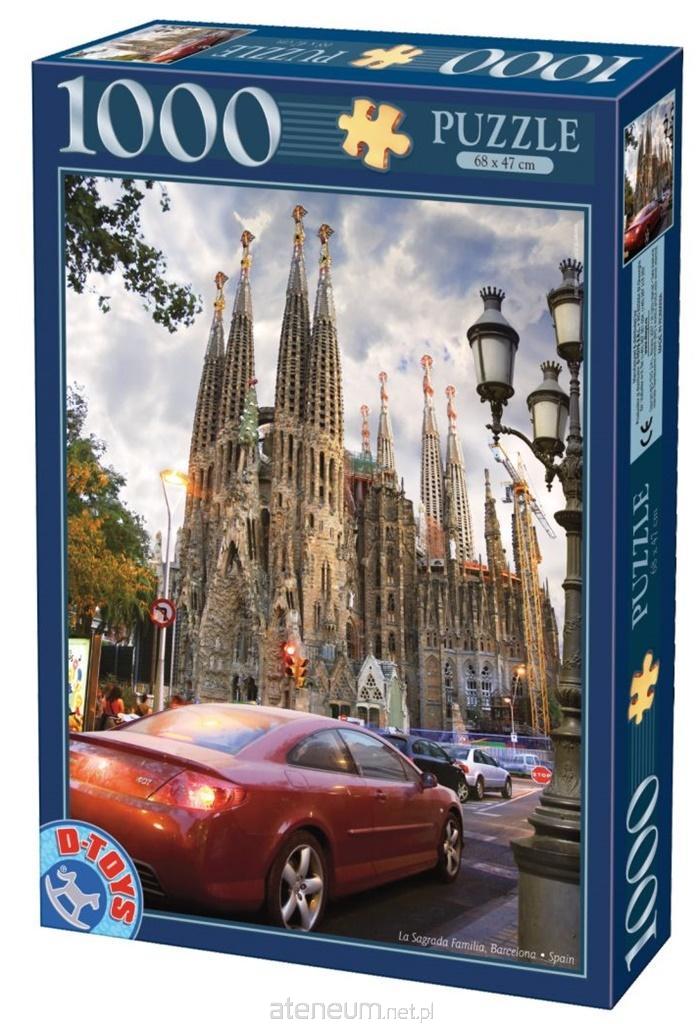D-Toys  Puzzle 1000 Spanien, Barcelona – Sagrada Familia 5947502870623