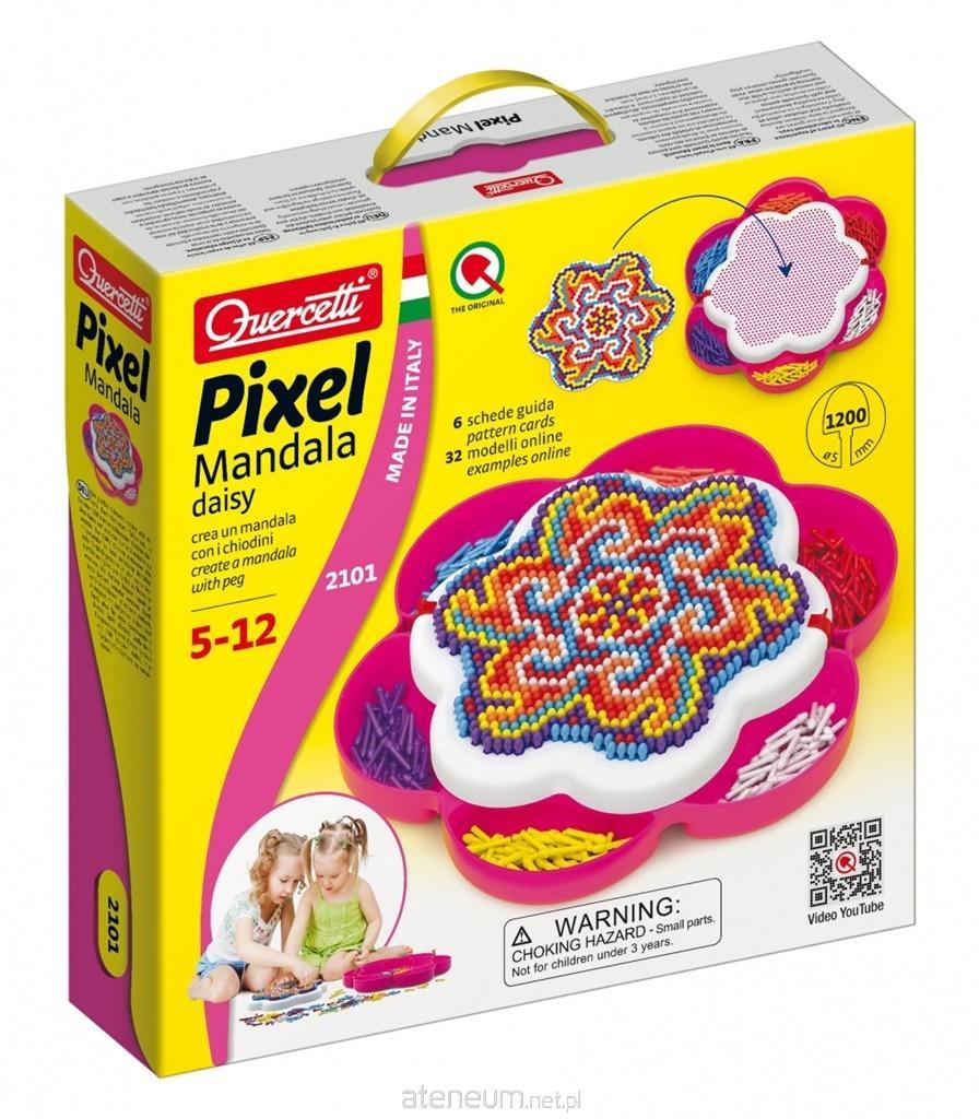 Quercetti  Pixel-Mandala-Gänseblümchen-Mosaik 8007905021019
