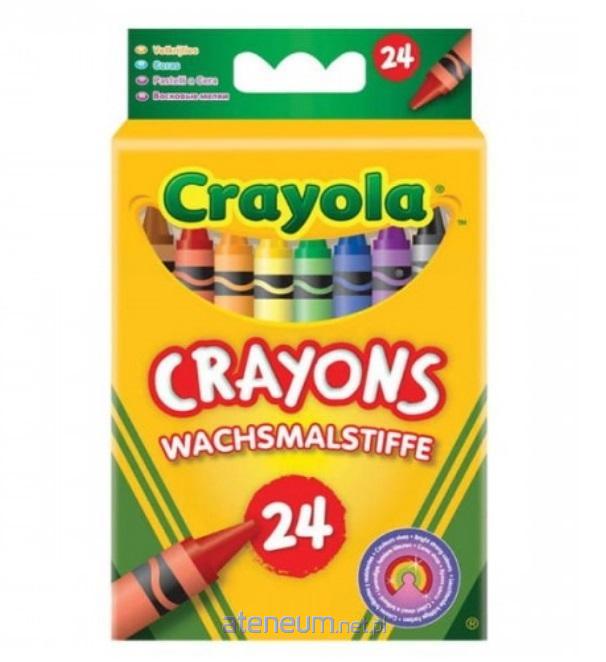 Crayola  Sichere Buntstifte, 24 CRAYOLA-Farben 5010065000247