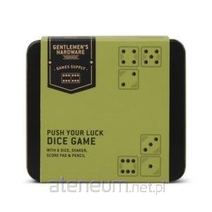 Gentlemen's Hardware  Push Your Luck Würfelspiel in der Dose 840214800092