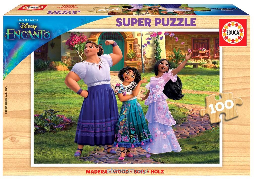 Educa  Puzzle 100 Unser magisches Encanto Disney (Holz) 8412668191990