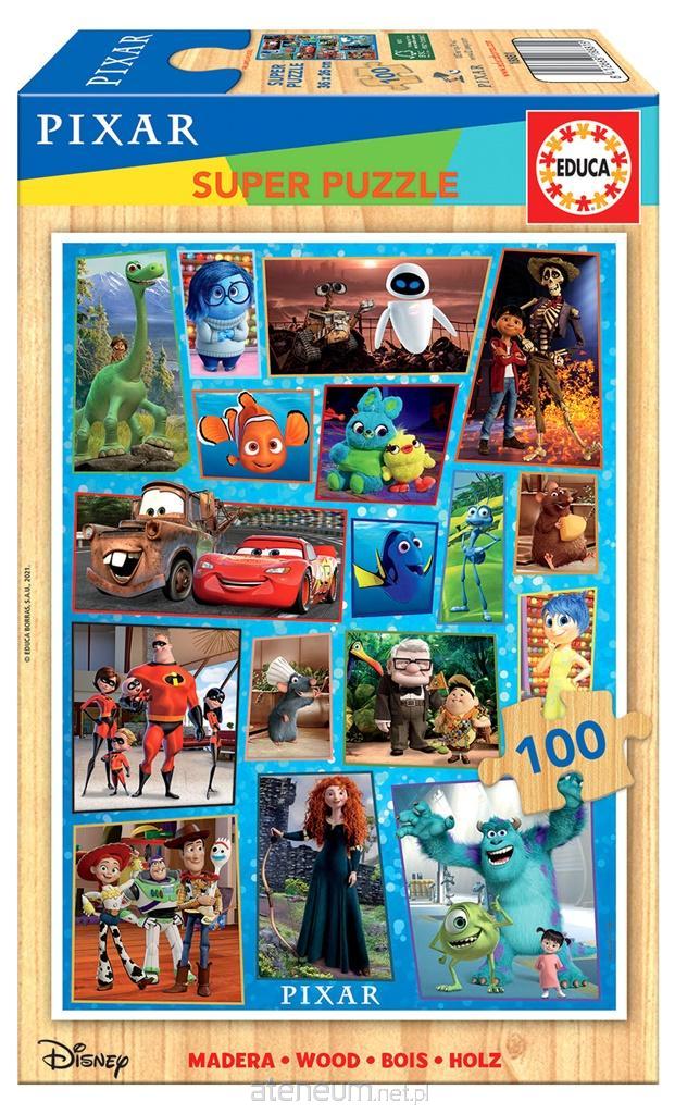 Educa  Puzzle 100 Märchenhelden (Disney/Pixar) G3 8412668188815