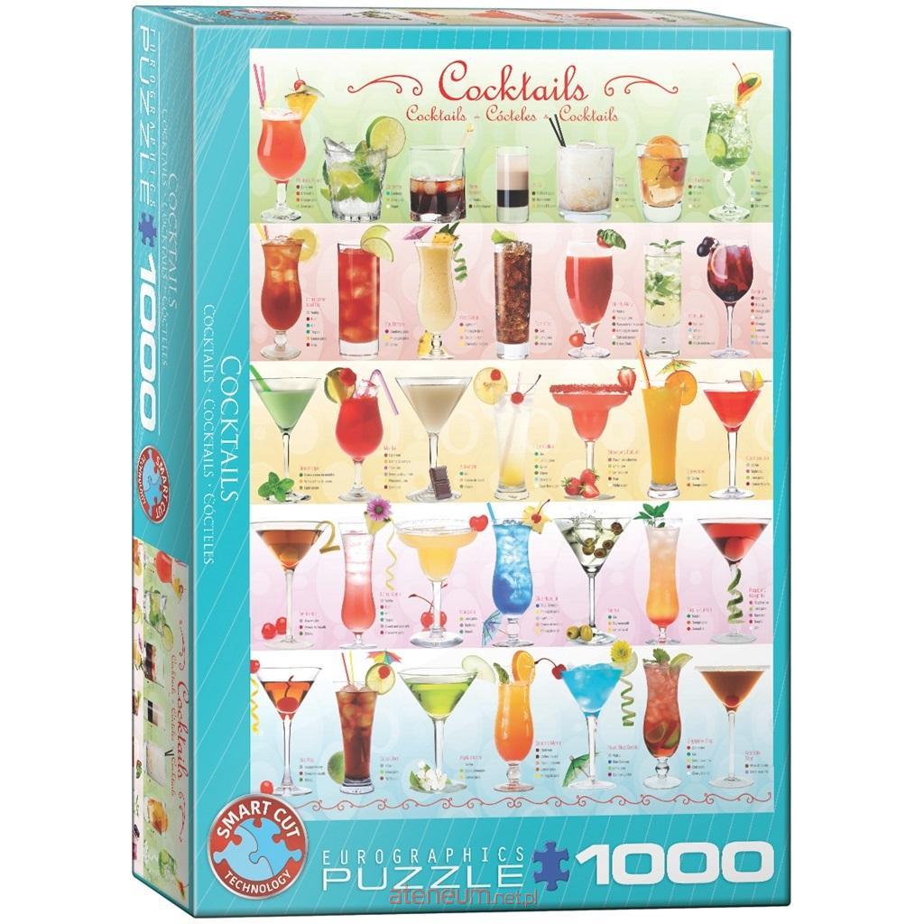 Eurographics  Puzzle 1000 Cocktails 628136605885