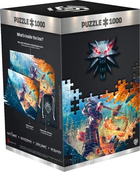 Good Loot  Puzzle 1000 The Witcher: Griffin Fight 5908305231233