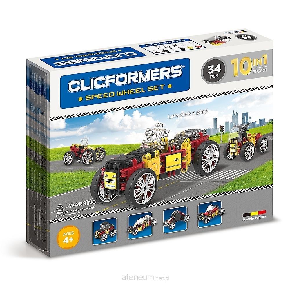 Pro Kids Clicformers Speed Wheel Blöcke 34 Stk. 8809465532895