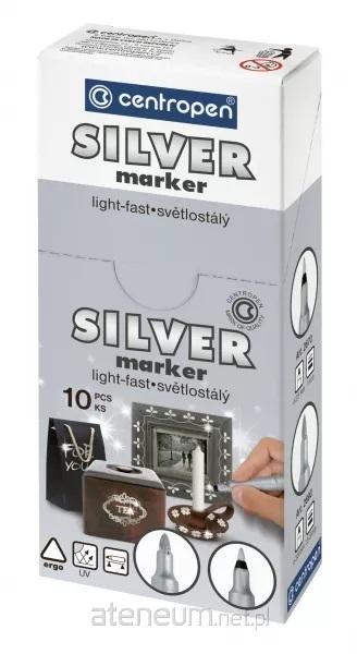 Centropen  Permanentmarker Silber 2690 B (10 Stück) 8595013612903