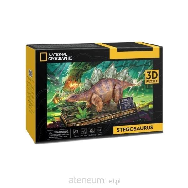 Cubic Fun  National Geographic Stegosaurus 3D-Puzzle 6944588200541