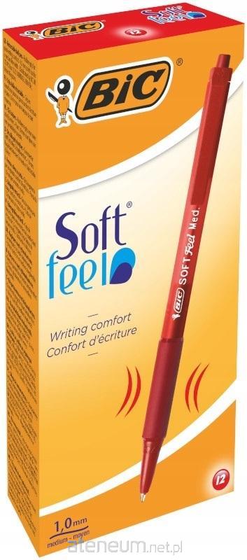 BIC  Soft Feel roter Stift (12 Stück) BIC 70330914384