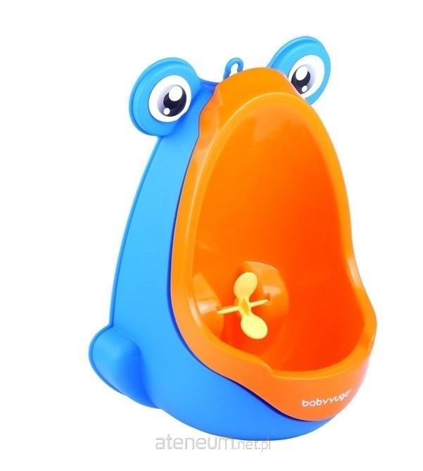 Leantoys  Mini-Urinal mit Saugnäpfen, blau und orange. 1818311373480