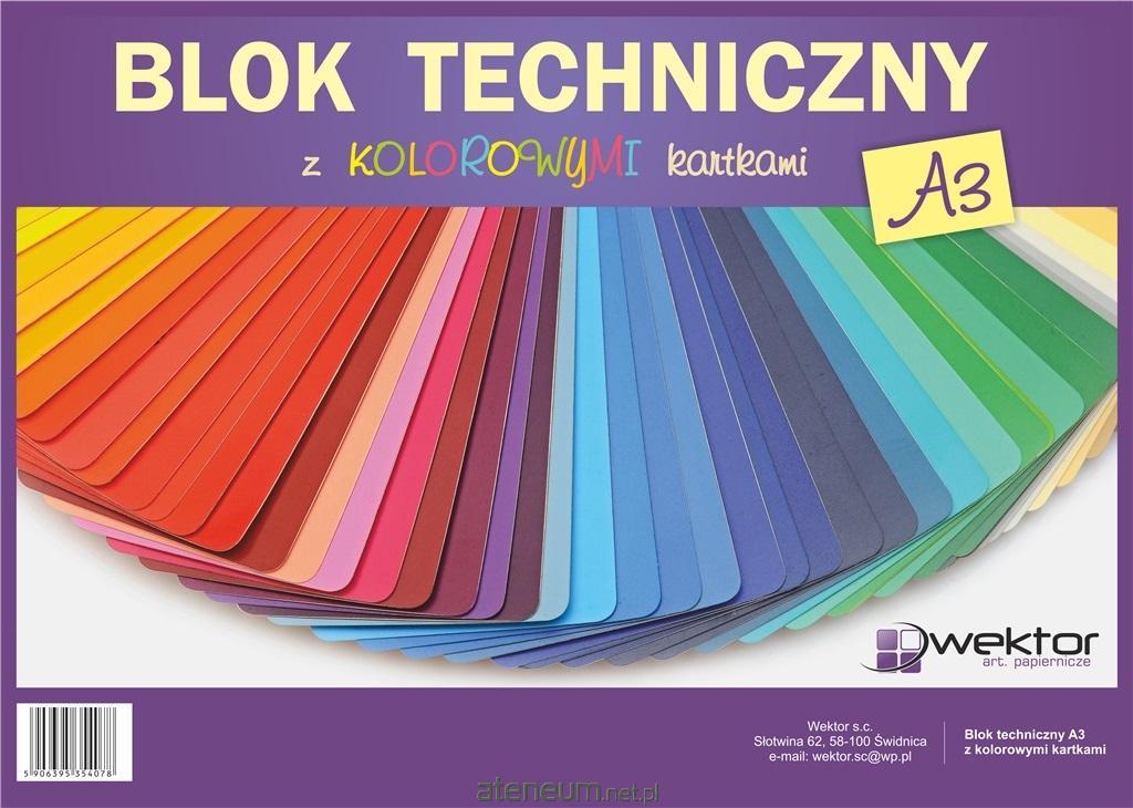 Wektor  Farbtechnischer Block A3/8K (10 Stck) 5906395355242