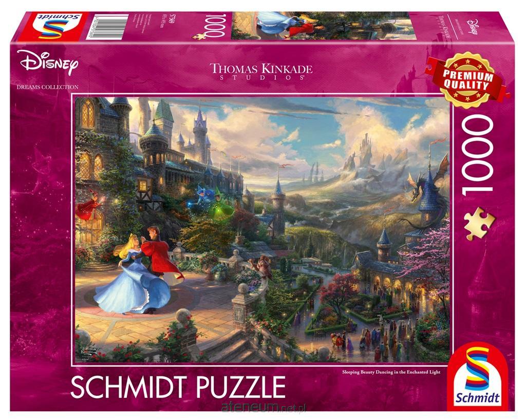 G3  Puzzle 1000 Schlafende tanzende Prinzessin (Disney) G3 4001504573690