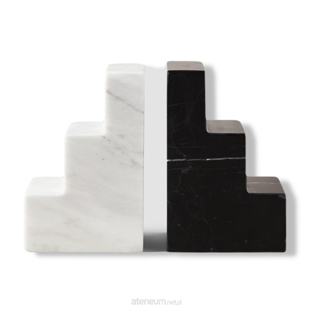 PRINTWORKS  Buchstützen „Stair Cube“ – Marmor 7350108172776