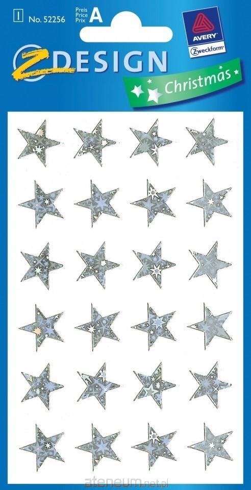 Zdesign  Folienaufkleber - Silberne Sterne 4004182522561