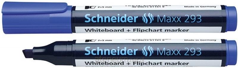 Schneider  Whiteboardmarker, geschnitten, blau (10 Stück) 4004675011688