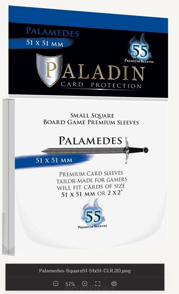 Board&Dice  Paladin-Kartenhüllen - Palamedes (51x51mm) 6425453000546