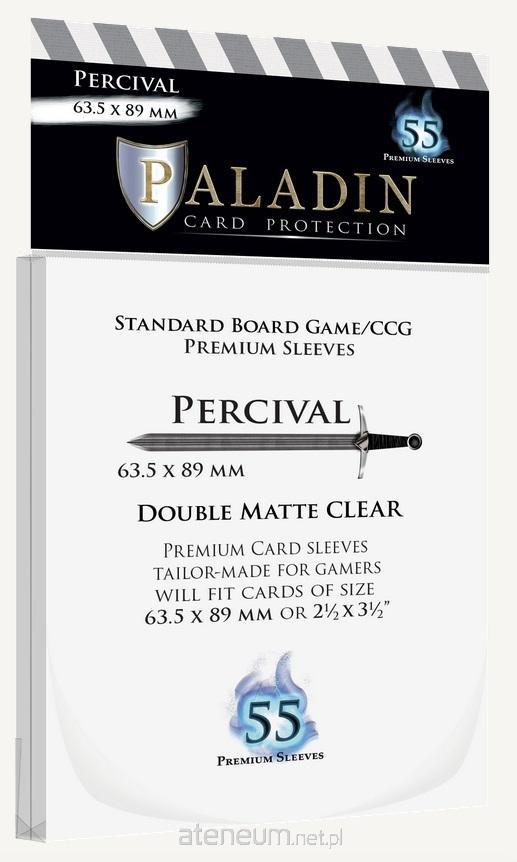 Board&Dice  Paladin-Kartenhüllen – Percival (63,5 x 89 mm) 6425453000416