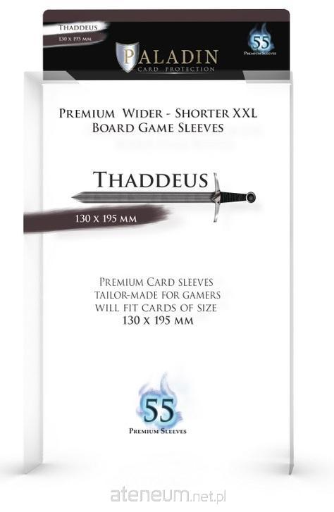 Board&Dice  Paladin-Kartenhüllen – Thaddäus (130 x 195 mm) 6425453001222