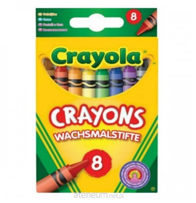 Crayola  Sichere Buntstifte, 8 CRAYOLA-Farben 5010065000087