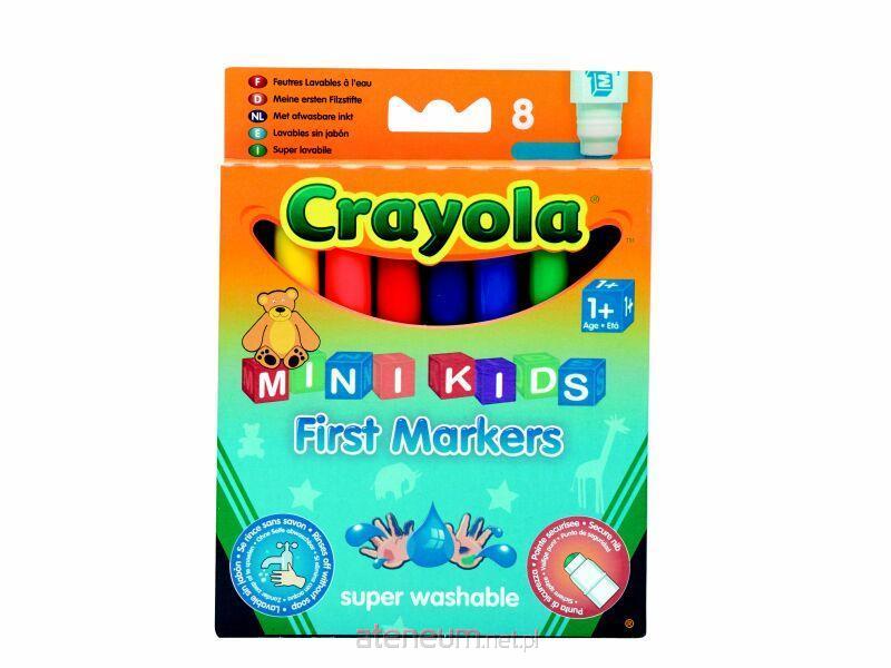 Crayola  Abwaschbare, extrem haltbare Marker, 8 CRAYOLA-Kreise 5010065083240