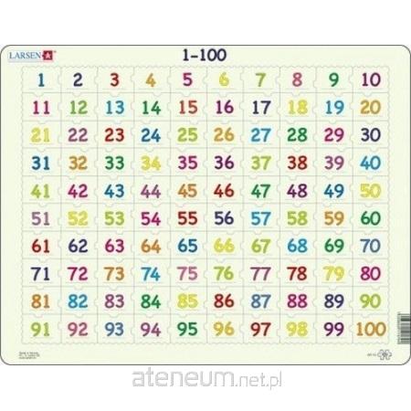 Larsen  Puzzle Zählen bis 100 Maxi 7023852115794