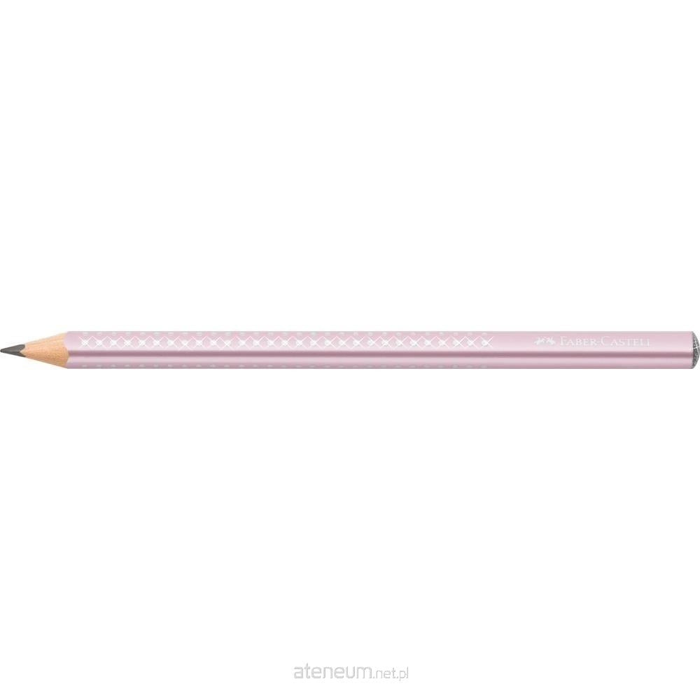 Faber Castell  Jumbo Sparkle Rose Metallic Bleistift (12 Stück) 4005400332856