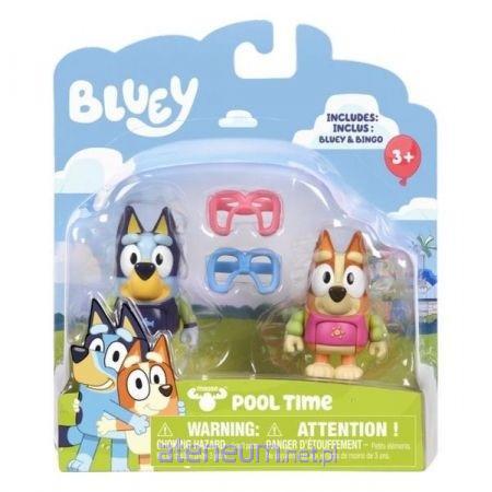 TM Toys  Bluey Pool Fun Figuren 2 Stk. 630996130391