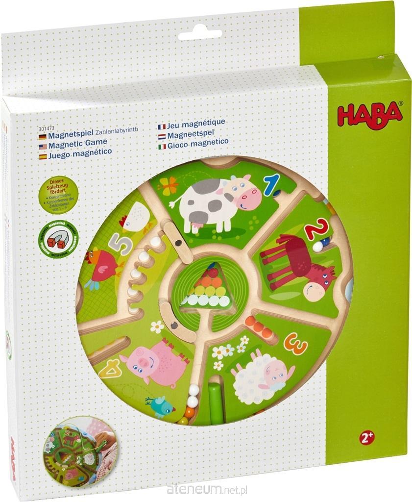 Haba  Magnetisches Spiel Labyrinth mit Zahlen 4010168208077