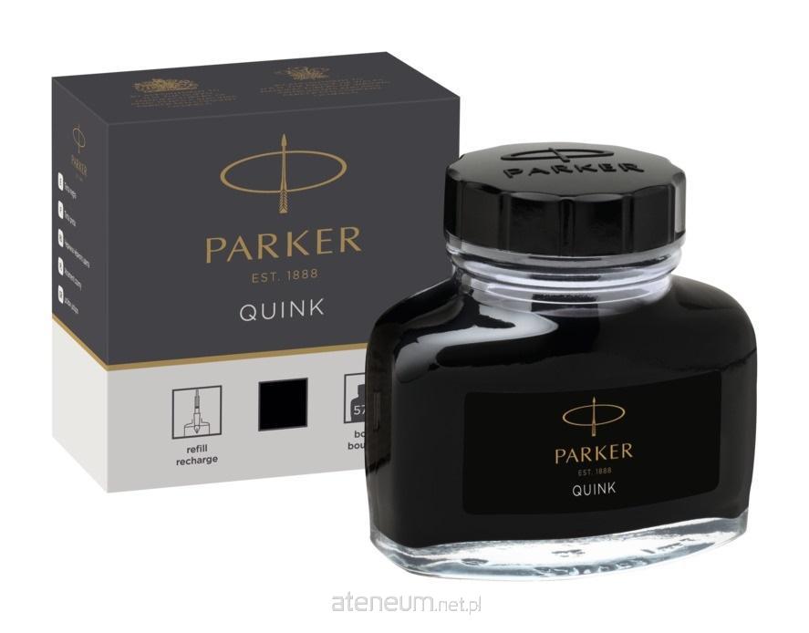Parker  Quink-Tinte in einer schwarzen Flasche 3501179503752