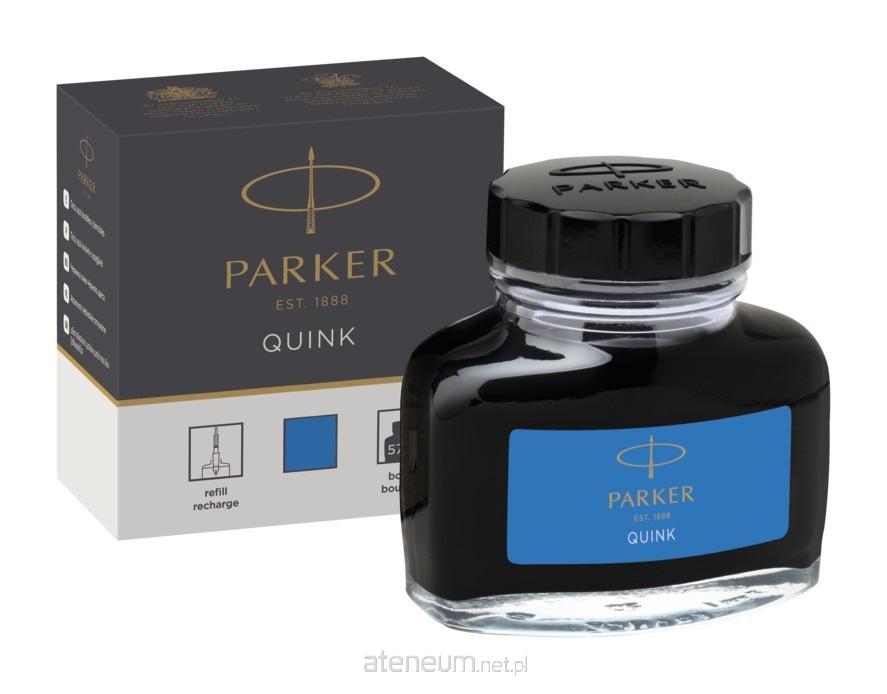 Parker Quink-Tinte in einer Flasche, waschbares Blau 3501179503776