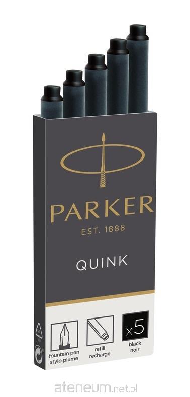 Parker  Quink schwarze Tintenpatronen 5 Stk 3501179503820