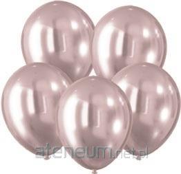 Arpex  Luftballons mit Chromeffekt, rosa, 30 cm, 5 Stk 5902934218696