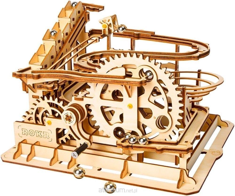 Robotime  3D-Holzpuzzle Eine Strecke für ein Kugelrennen 6946785178890