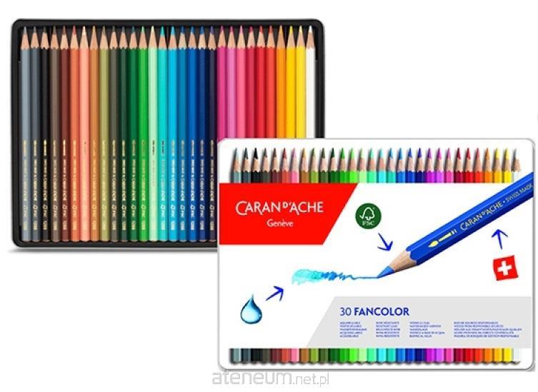 Carandache  Fancolor-Buntstifte in 30 Farben 7630002307024