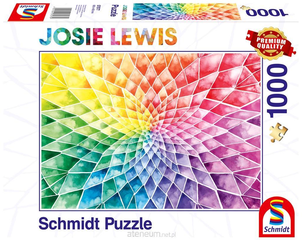 G3  Puzzle 1000 Josie Lewis, Bunte Blume 4001504575779