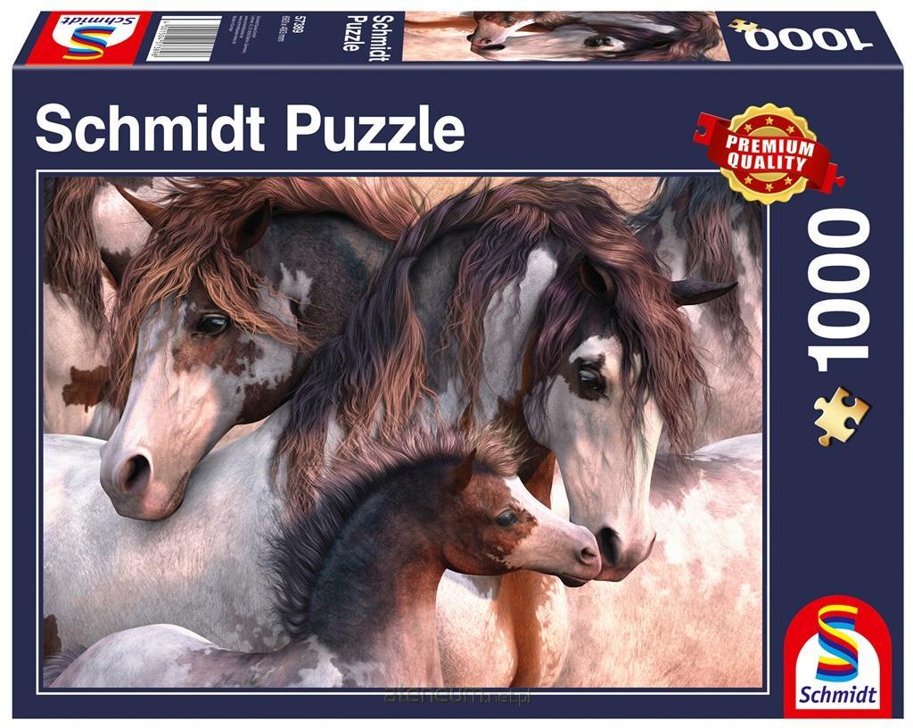G3  Puzzle 1000 Pinto-Pferde 4001504573898