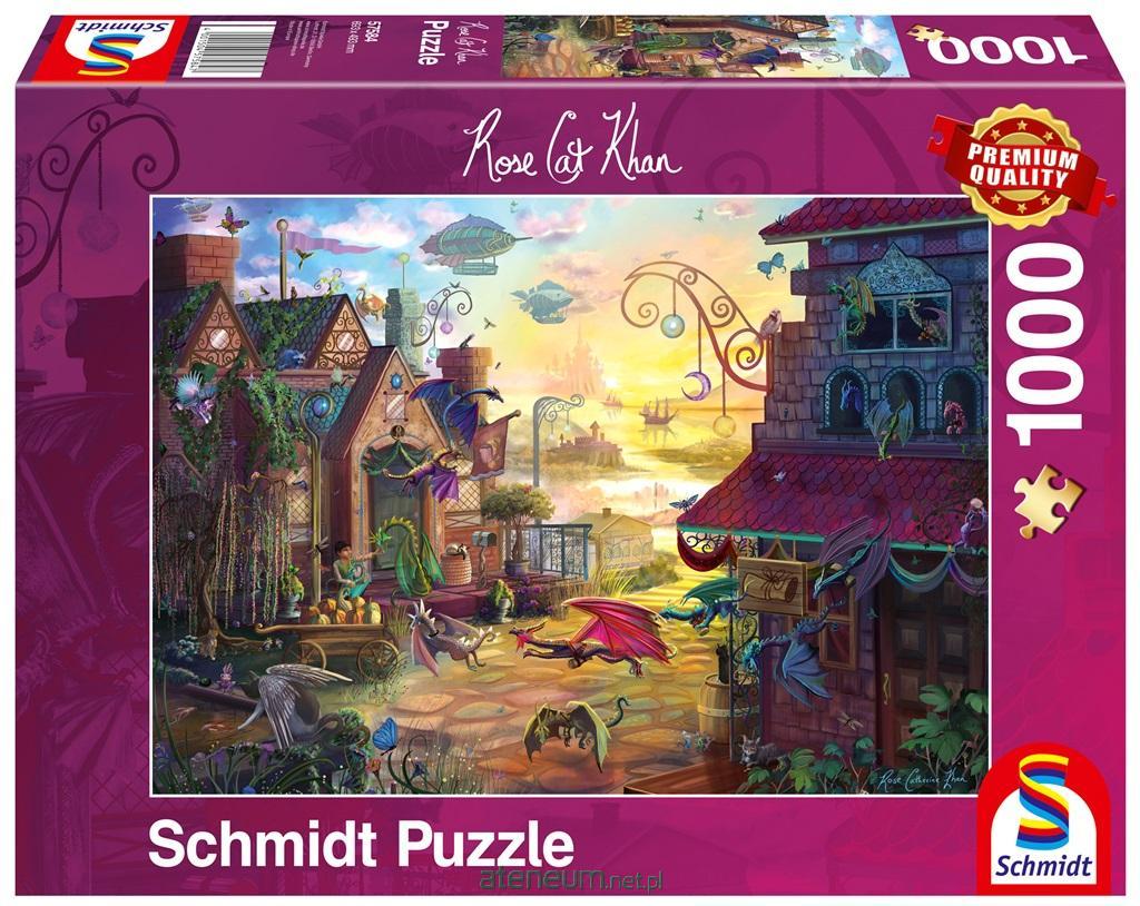 G3  Puzzle 1000 Rose Cat Khan, Drachenpost 4001504575847