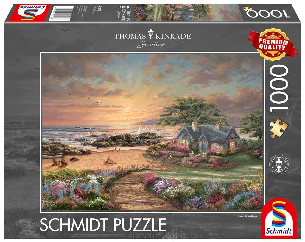 G3  Puzzle 1000 Thomas Kinkade, Haus am Meer 4001504573683
