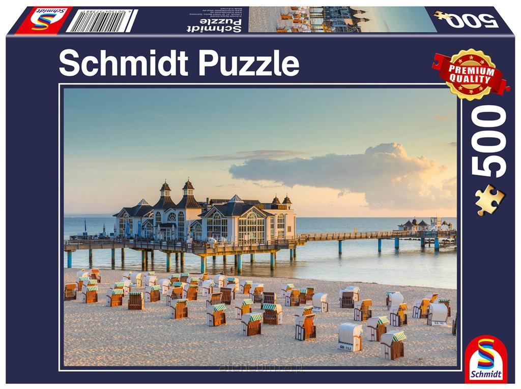 G3  Puzzle 500 Seebrücke in Sellin, Deutschland 4001504573881