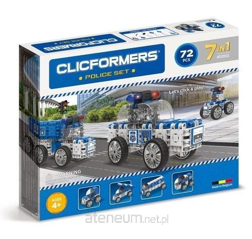 Clicformers  7in1-Bausteine - Polizei 72 Teile 8809465532871