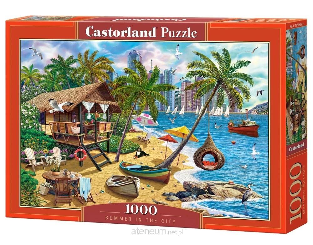 Castorland Puzzle 1000 Sommer in der Stadt CASTOR 5904438105045
