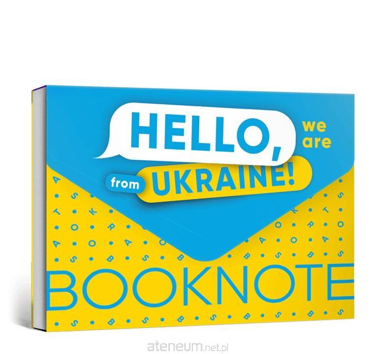 Artbooks  Notizbuch „Hallo, wir kommen aus der Ukraine“ auf Ukrainisch 4820245450349
